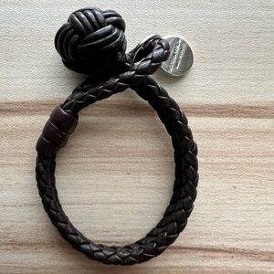 Botteca Veneta Braided Leather Bracelet